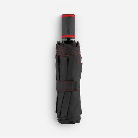 Зонт складной AOC Mini с цветными спицами, красный-7