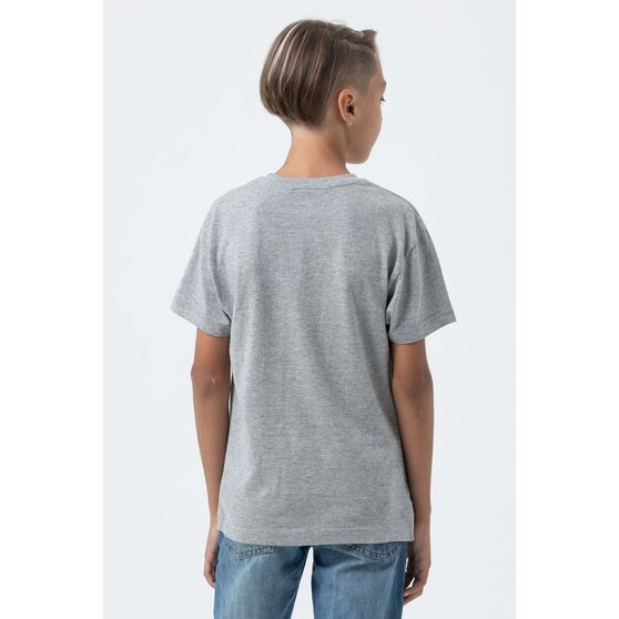 Футболка детская Regent Fit Kids, серый меланж-5