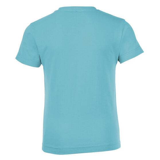 Футболка детская Regent Fit Kids, бирюзовая-2