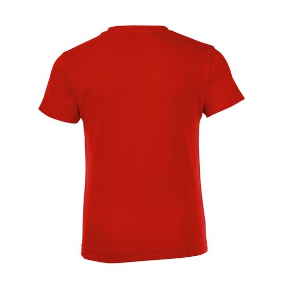 Футболка детская Regent Fit Kids, красная-3