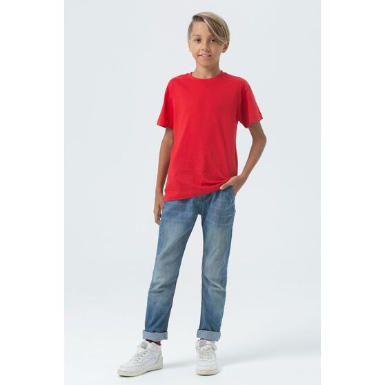 Футболка детская Regent Fit Kids, красная-6