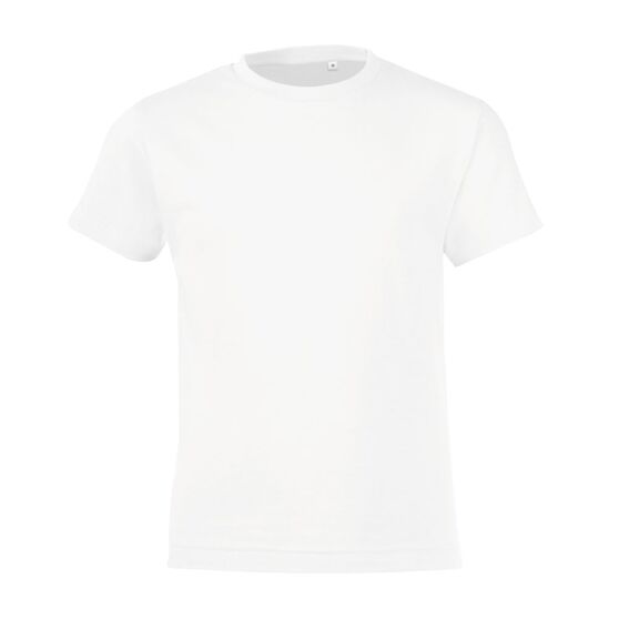 Футболка детская Regent Fit Kids, белая-1