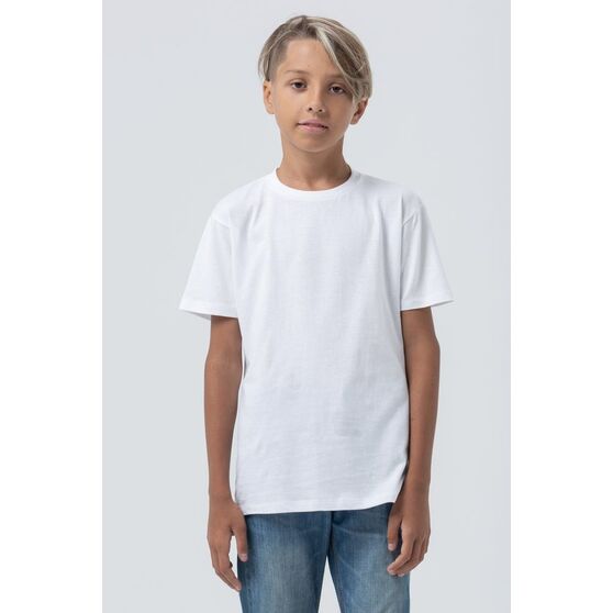 Футболка детская Regent Fit Kids, белая-4