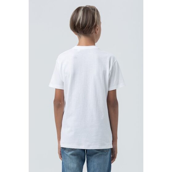 Футболка детская Regent Fit Kids, белая-5