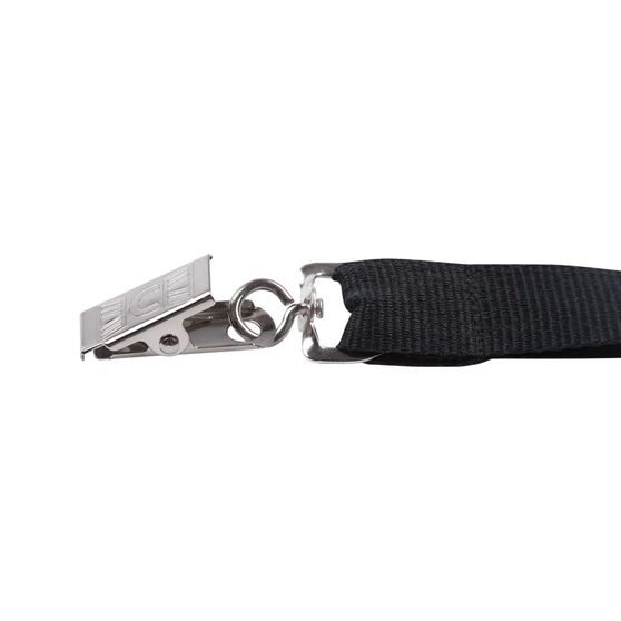 Лента для бейджа Neckband, черная-3
