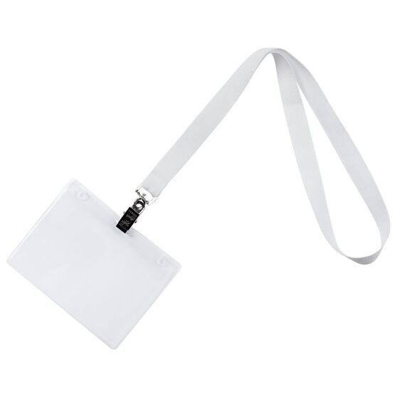 Лента для бейджа Neckband, белая-2