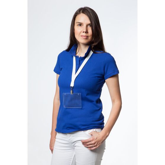 Лента для бейджа Neckband, белая-4
