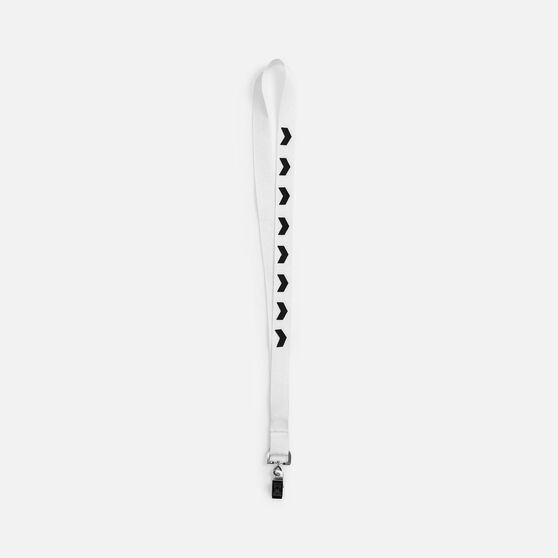 Лента для бейджа Neckband, белая-5