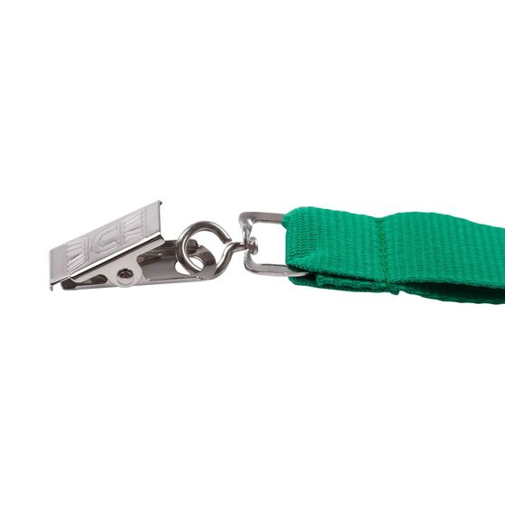 Лента для бейджа Neckband, зеленая-3