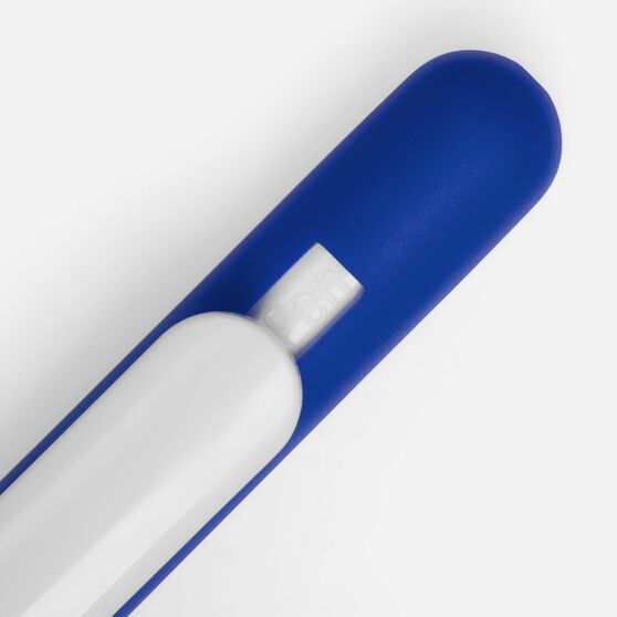 Ручка шариковая Swiper Soft Touch, синяя с белым-3