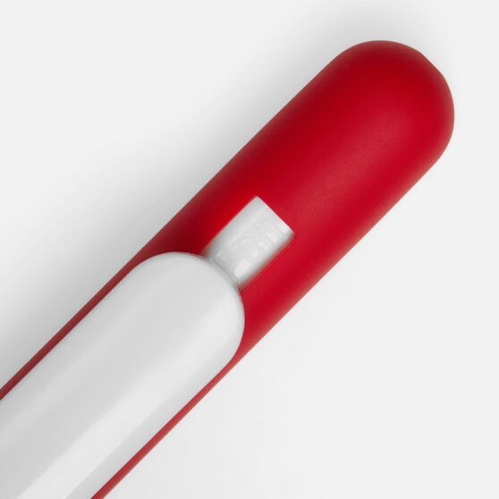 Ручка шариковая Swiper Soft Touch, красная с белым-3