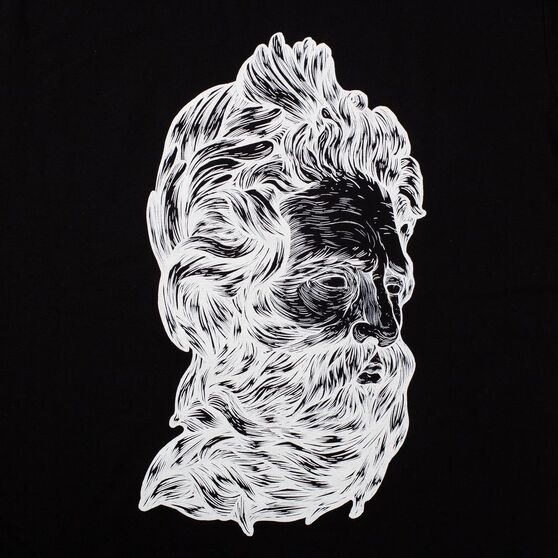 Футболка Tattoo Inverted, черная-6