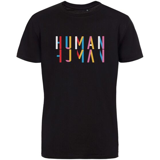 Футболка Human, черная-2