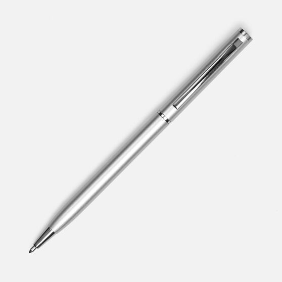 Ручка шариковая Hotel Chrome, ver.2, серебристая-2