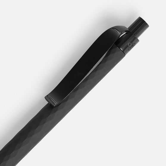 Ручка шариковая Prodir QS01 PRP-P Soft Touch, черная-4