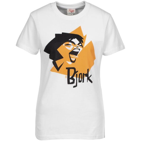 Футболка женская «Меламед. Bjork», белая-2