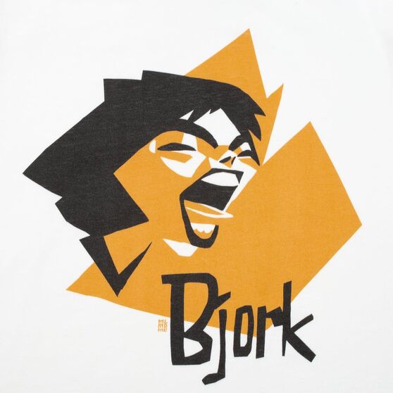 Футболка женская «Меламед. Bjork», белая-3