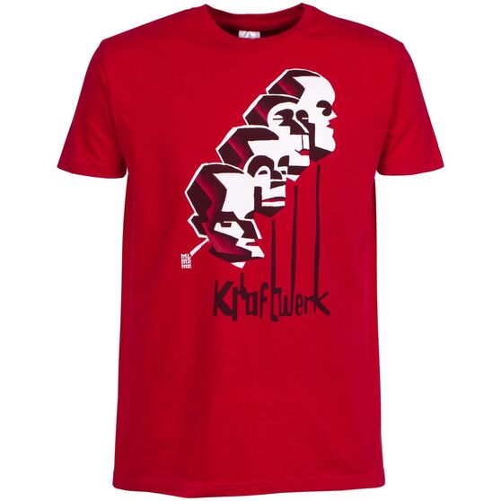 Футболка «Меламед. Kraftwerk», красная-2