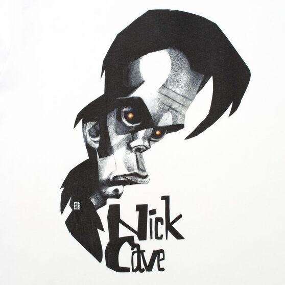 Футболка «Меламед. Nick Cave», белая-3