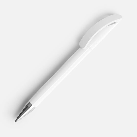 Ручка шариковая Prodir DS3 TPC, белая-1
