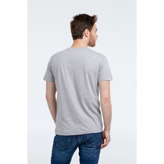 Футболка «Жар-птица», серый меланж-8
