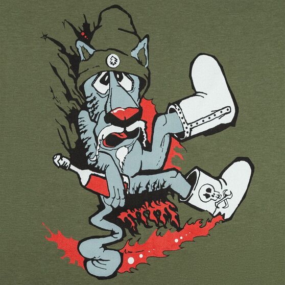 Футболка мужская «Ну, накати!», хаки-2