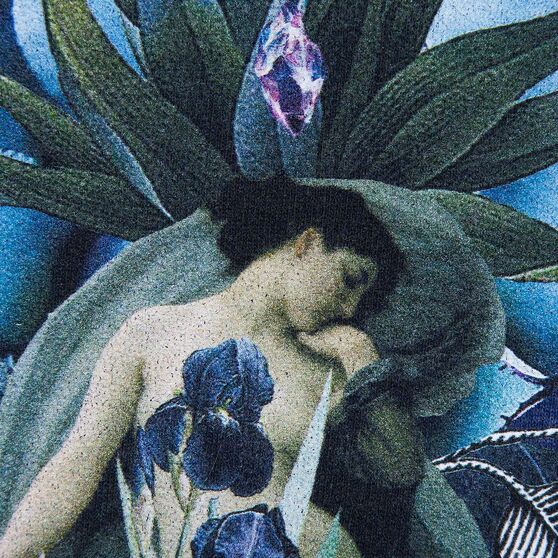 Толстовка Beauty Sleep, синий меланж-4