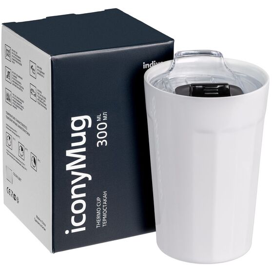Термостакан iconyMug, белый-5