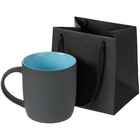 Пакет бумажный под кружку Cupfull, черный-4