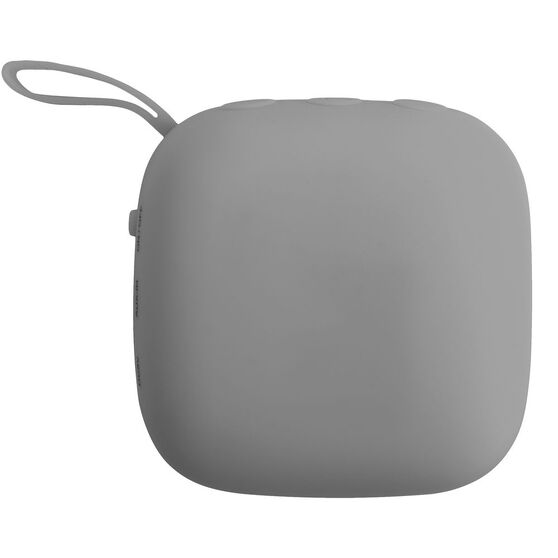 Беспроводная колонка Chubby, серая с красным-3