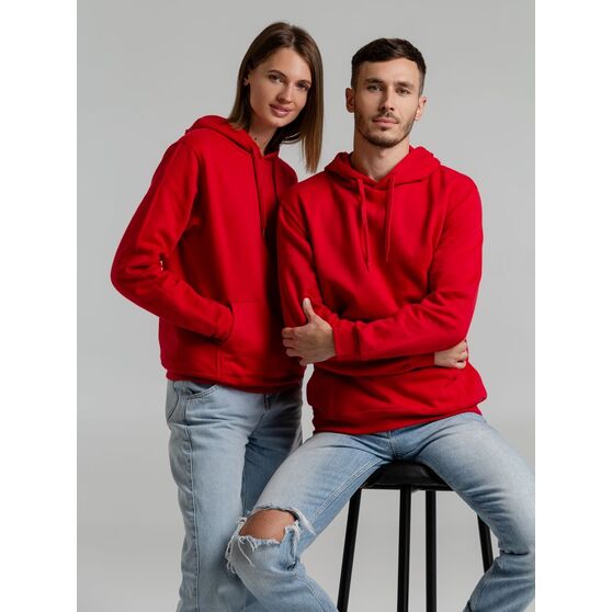 Толстовка с капюшоном Snake II красная-9