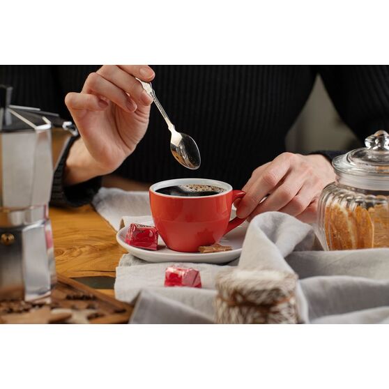 Чайная пара Cozy Morning, синяя с белым-6