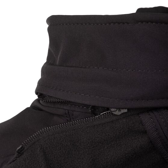 Куртка мужская Hooded Softshell черная-4