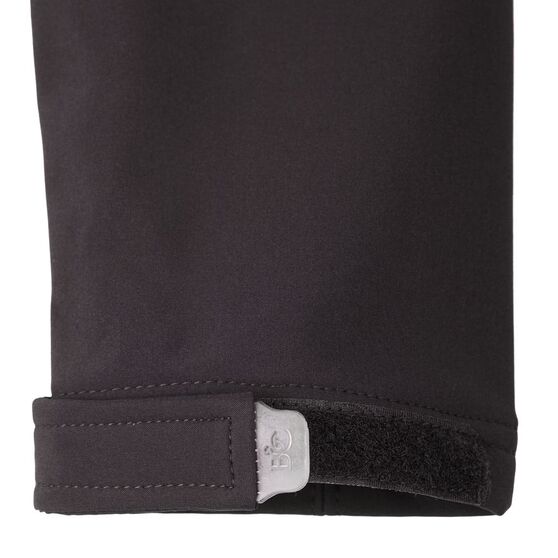 Куртка женская Hooded Softshell черная-6
