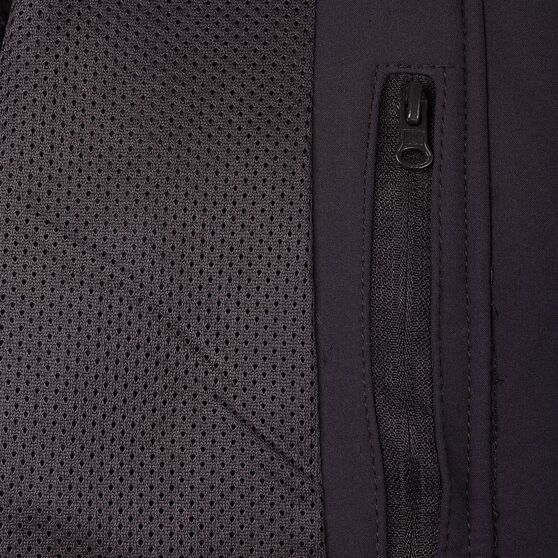 Куртка женская Hooded Softshell черная-7