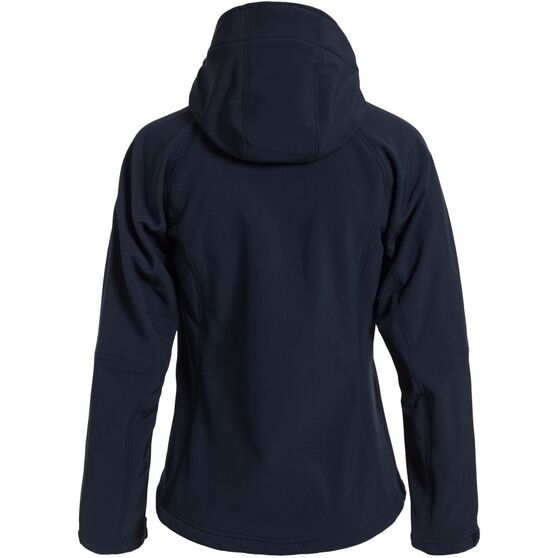 Куртка женская Hooded Softshell темно-синяя-3
