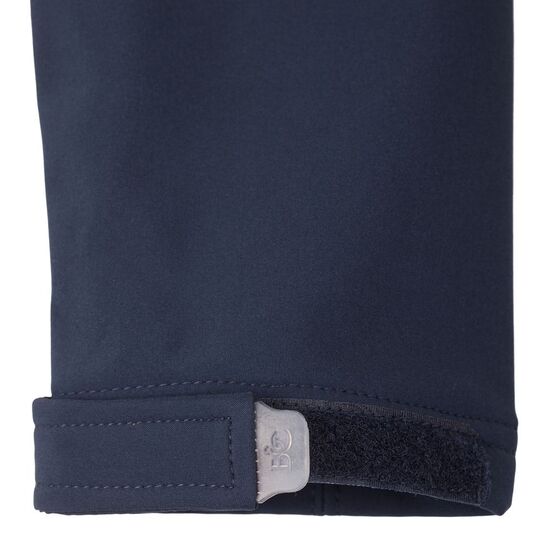 Куртка женская Hooded Softshell темно-синяя-6