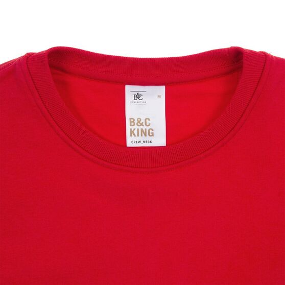 Свитшот унисекс King, ярко-синий-3