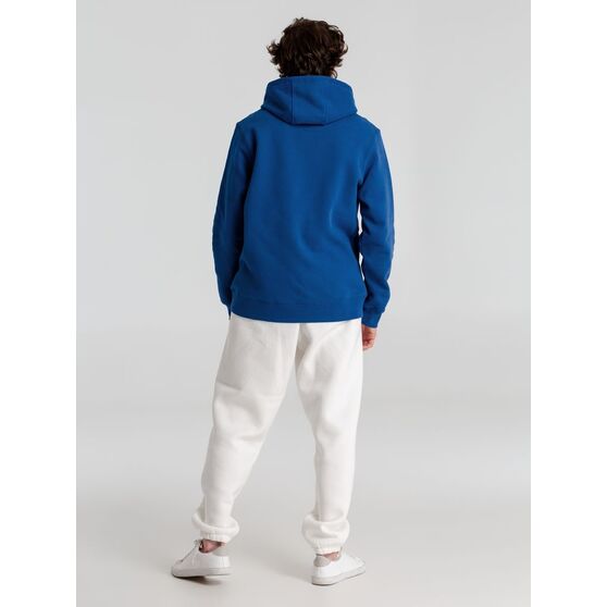 Толстовка с капюшоном унисекс King, ярко-синяя-11