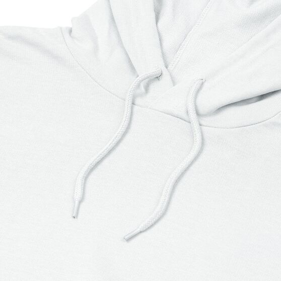 Толстовка с капюшоном унисекс Hoodie, белая-3