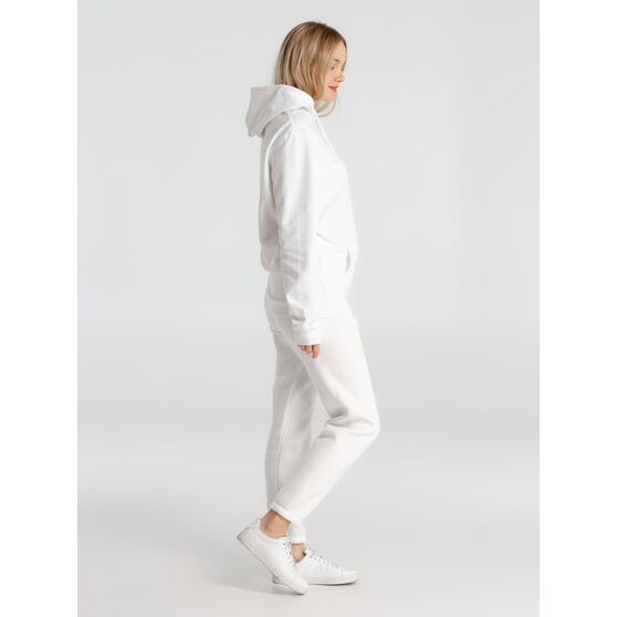 Толстовка с капюшоном унисекс Hoodie, белая-13