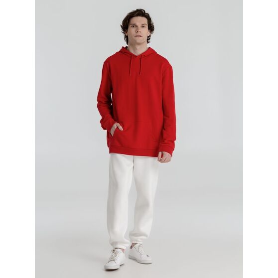 Толстовка с капюшоном унисекс Hoodie, красная-8