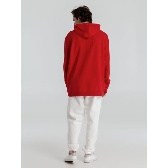 Толстовка с капюшоном унисекс Hoodie, красная-10
