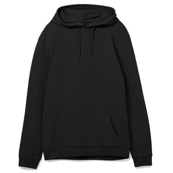 Толстовка с капюшоном унисекс Hoodie, черная-1