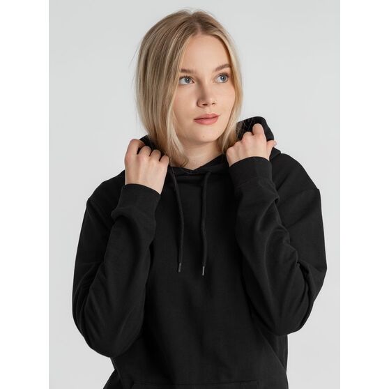 Толстовка с капюшоном унисекс Hoodie, черная-10