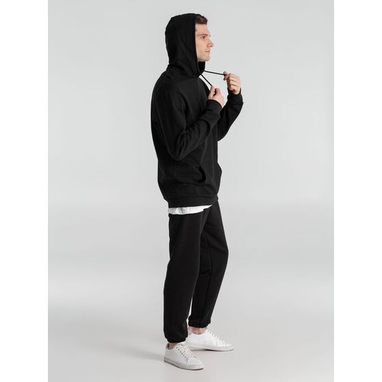 Толстовка с капюшоном унисекс Hoodie, черная-8