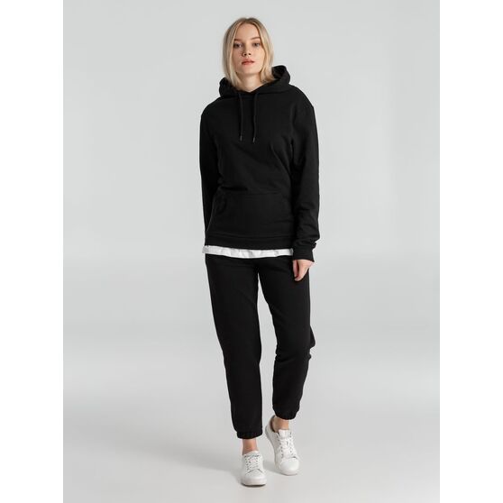 Толстовка с капюшоном унисекс Hoodie, черная-11