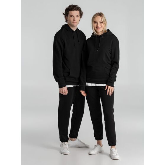 Толстовка с капюшоном унисекс Hoodie, черная-14