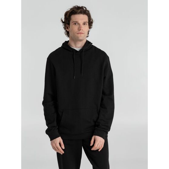 Толстовка с капюшоном унисекс Hoodie, черная-6