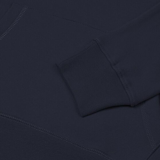 Толстовка с капюшоном унисекс Hoodie, темно-синяя-4